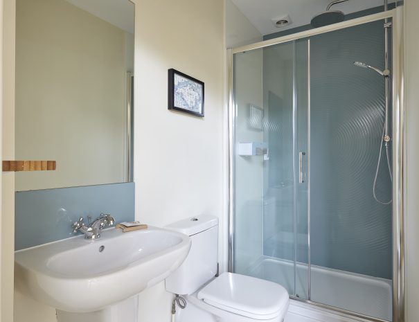 Downstairs shower room